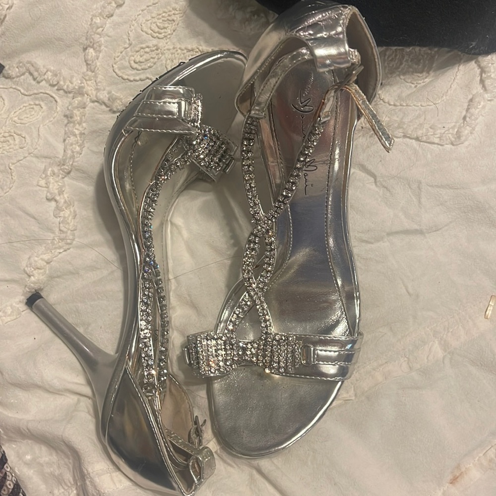 sparkly heels